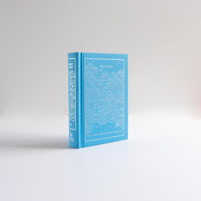 NIV Pocket Clothbound Classic Bible: Blue Waves