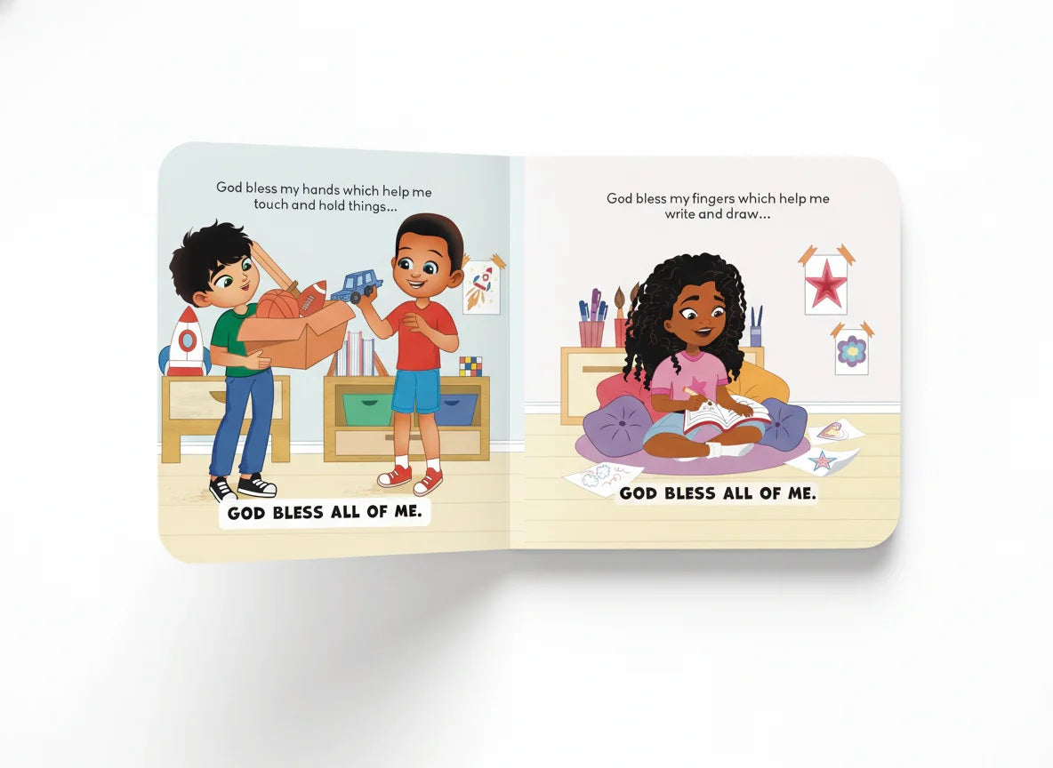 God Bless All of Me Board Book