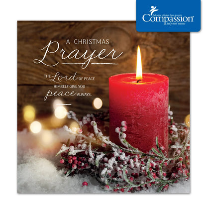 Compassion Christmas Card: A Christmas Prayer (pack of 10)