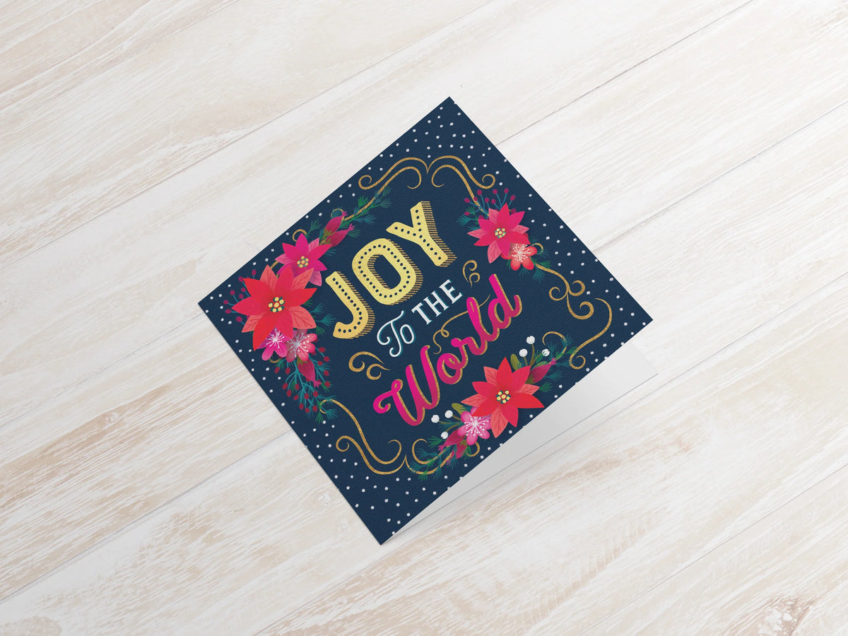 Compassion Charity Christmas Cards: Joy To The World (10pk)