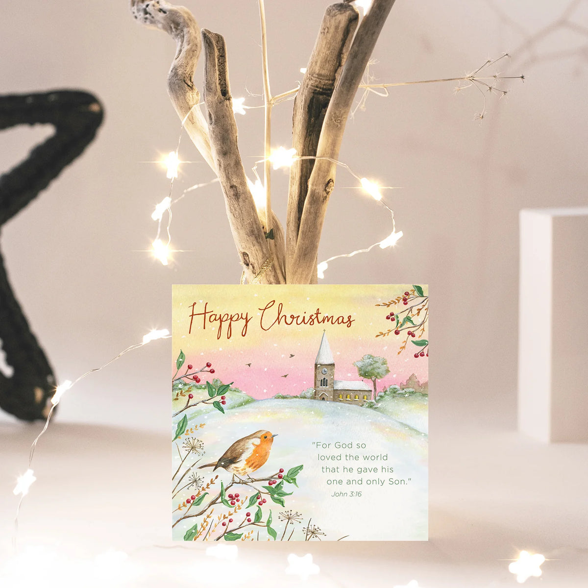 Compassion Christmas Card: God So Loved (pack of 10)