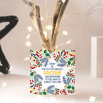 Compassion Christmas Card: Saviour/Star (pack of 10)