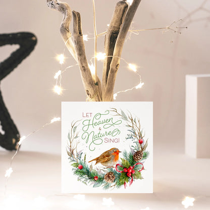 Compassion Christmas Card: Let Heaven and Nature Sing (pack of 10)