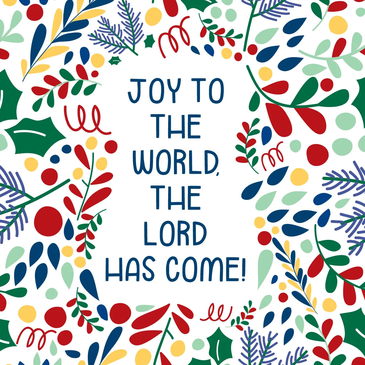 Compassion Christmas Mini Card: Joy to the World (pack of 10)