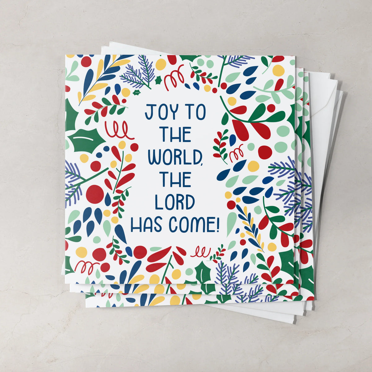 Compassion Christmas Mini Card: Joy to the World (pack of 10)