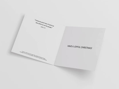 Compassion Christmas Mini Card: Joy to the World (pack of 10)