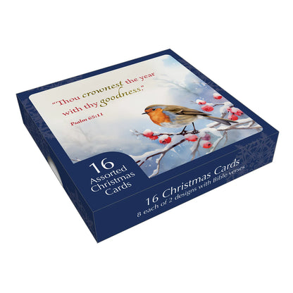 Christmas Boxed Cards: Winter Birds