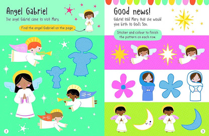 Big Stickers for Little Hands: Nativity