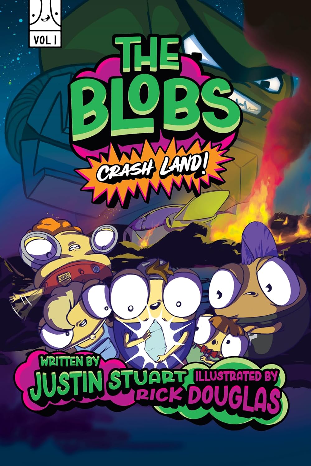 The Blobs Crash Land