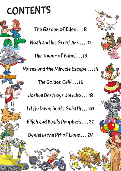 Bible Stories Gone Crazy and More: Seek and find