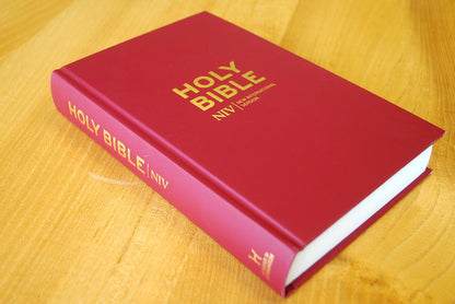 NIV Popular Burgundy Hardback Bible