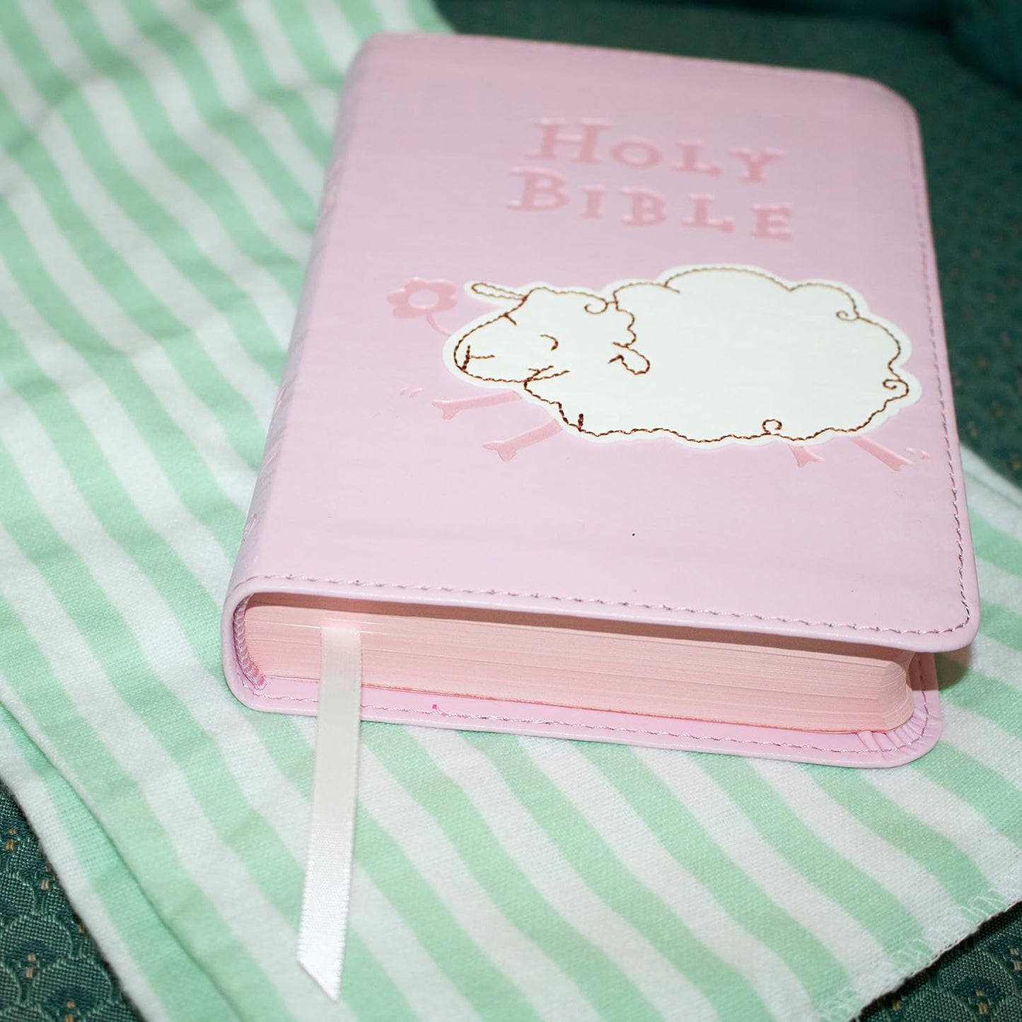 ICB Really Woolly Holy Bible - Pink Imitation Leather