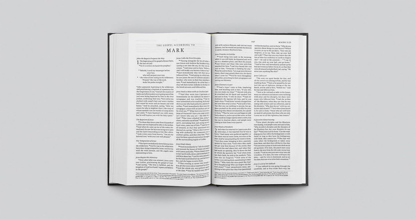 ESV Church Bible, Anglicised Edition (Hardcover, Black)