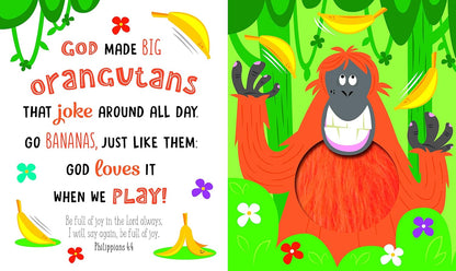 Be as Amazing as God Made You (Board Book) - Fun Touch and Feel Sections, Perfect Gift Idea