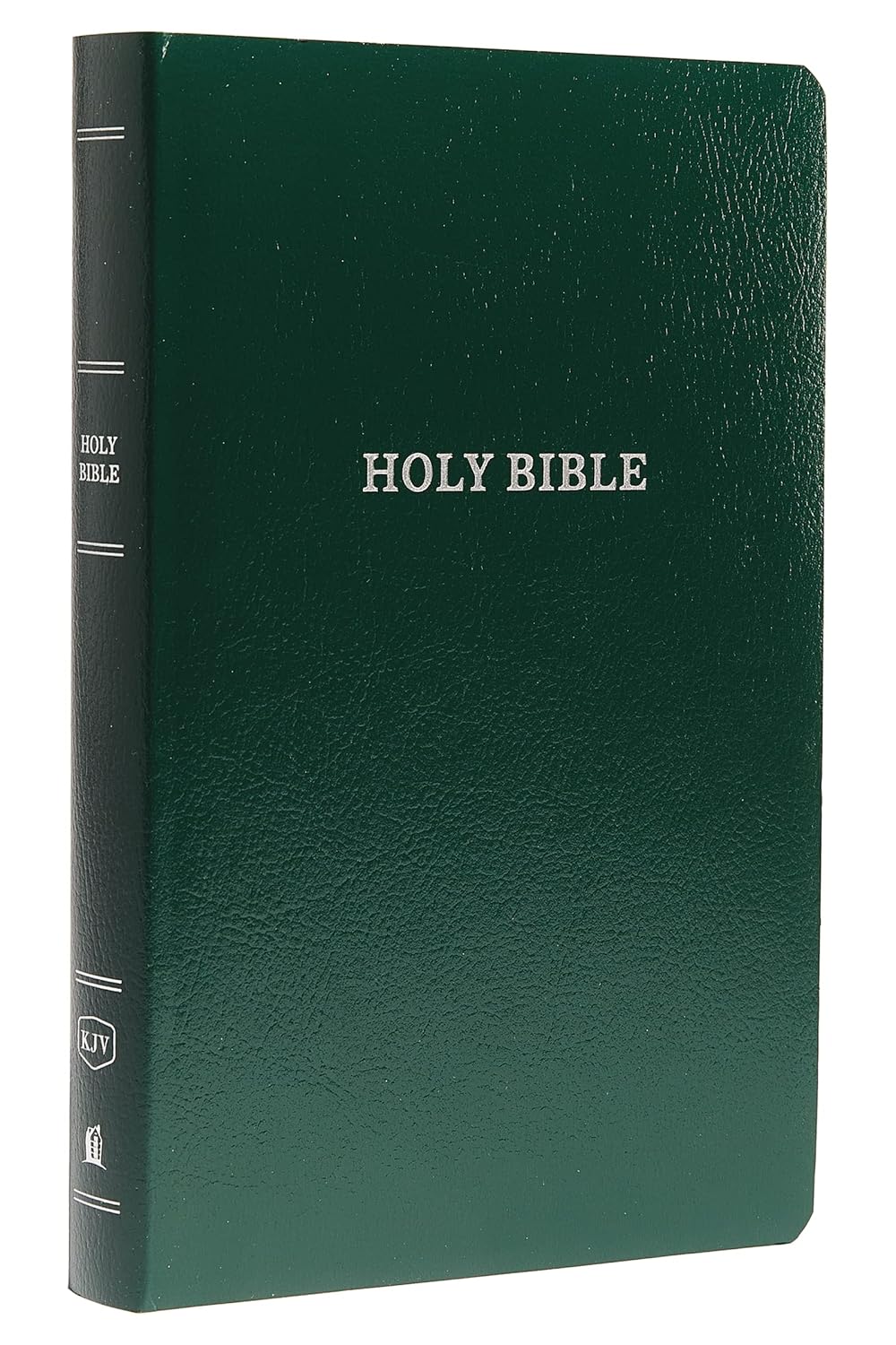 KJV Holy Bible: Gift and Award, Green Leather-Look, Red Letter, Comfort Print