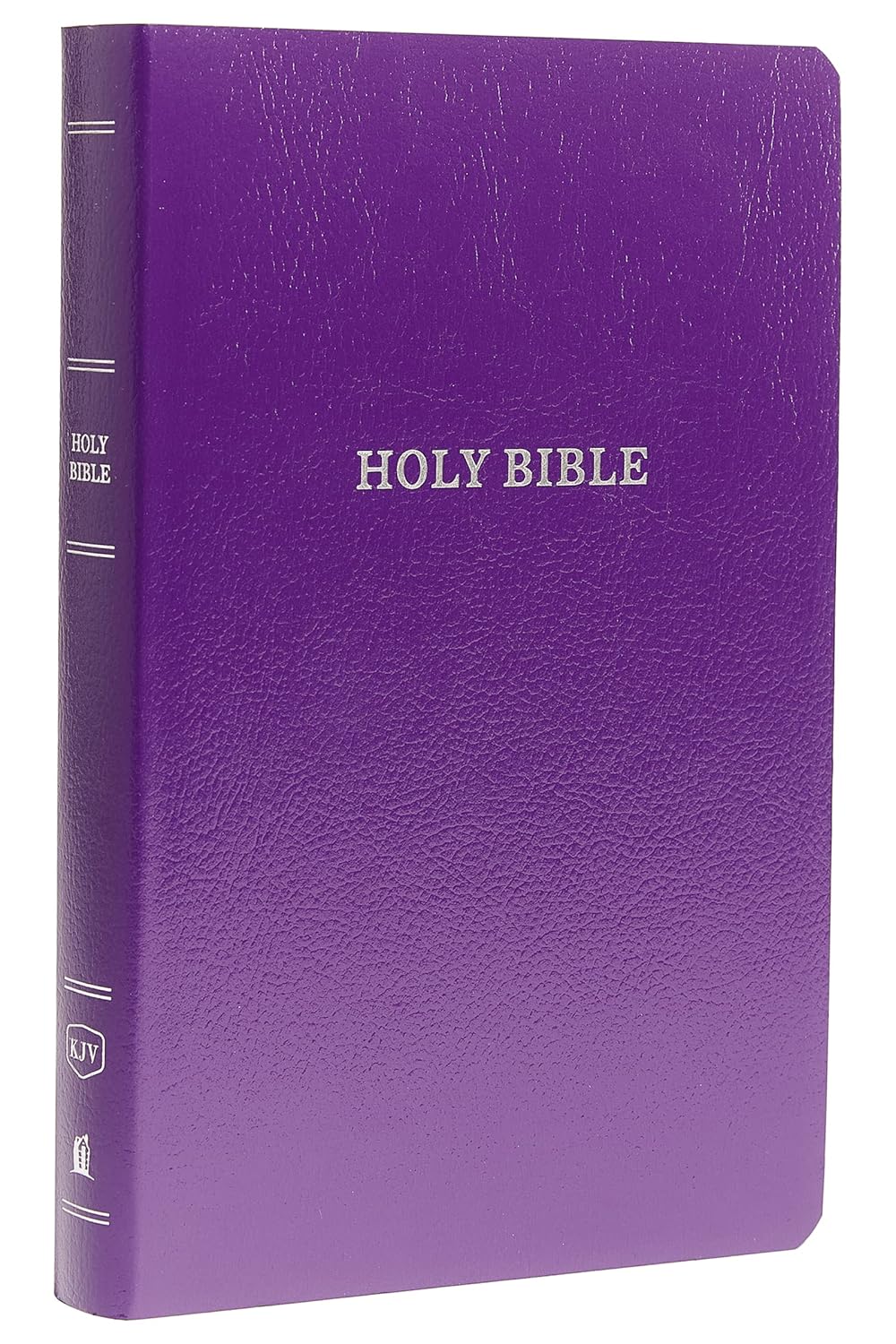 KJV Holy Bible: Gift and Award, Purple Leather-Look, Red Letter, Comfort Print