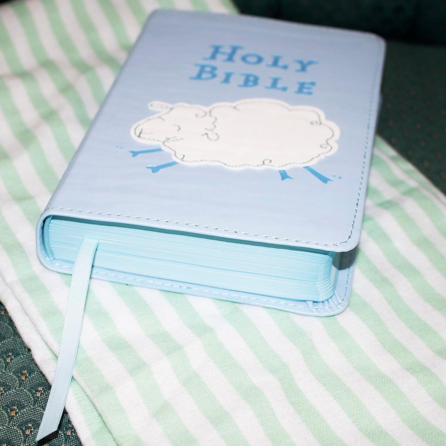 ICB, Really Woolly Holy Bible, Leathersoft, Blue