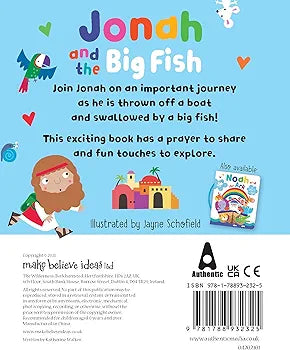 Jonah and the Big Fish with Touch and Feel (Padded Board Book)