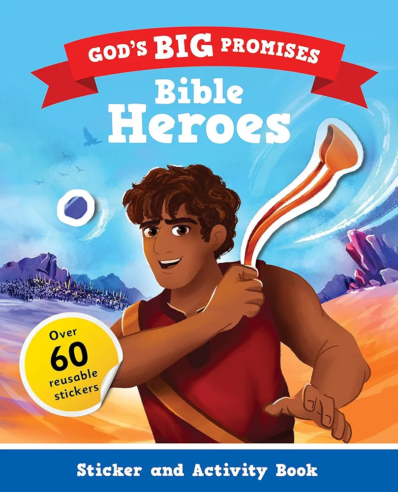 God’s Big Promises Bible Heroes Sticker and Activity Book