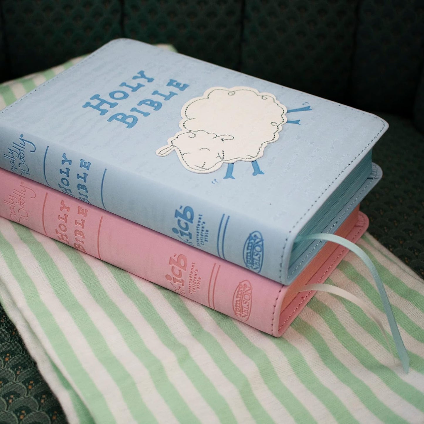 ICB, Really Woolly Holy Bible, Leathersoft, Blue