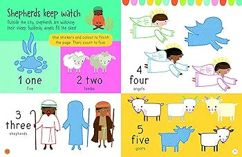 Big Stickers for Little Hands: Nativity