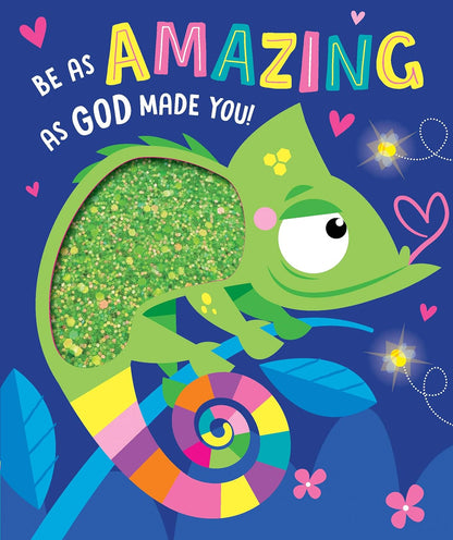Be as Amazing as God Made You (Board Book) - Fun Touch and Feel Sections, Perfect Gift Idea