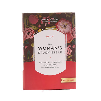 The NKJV, Woman's Study Bible, Hardcover, Red Letter, Full-Color