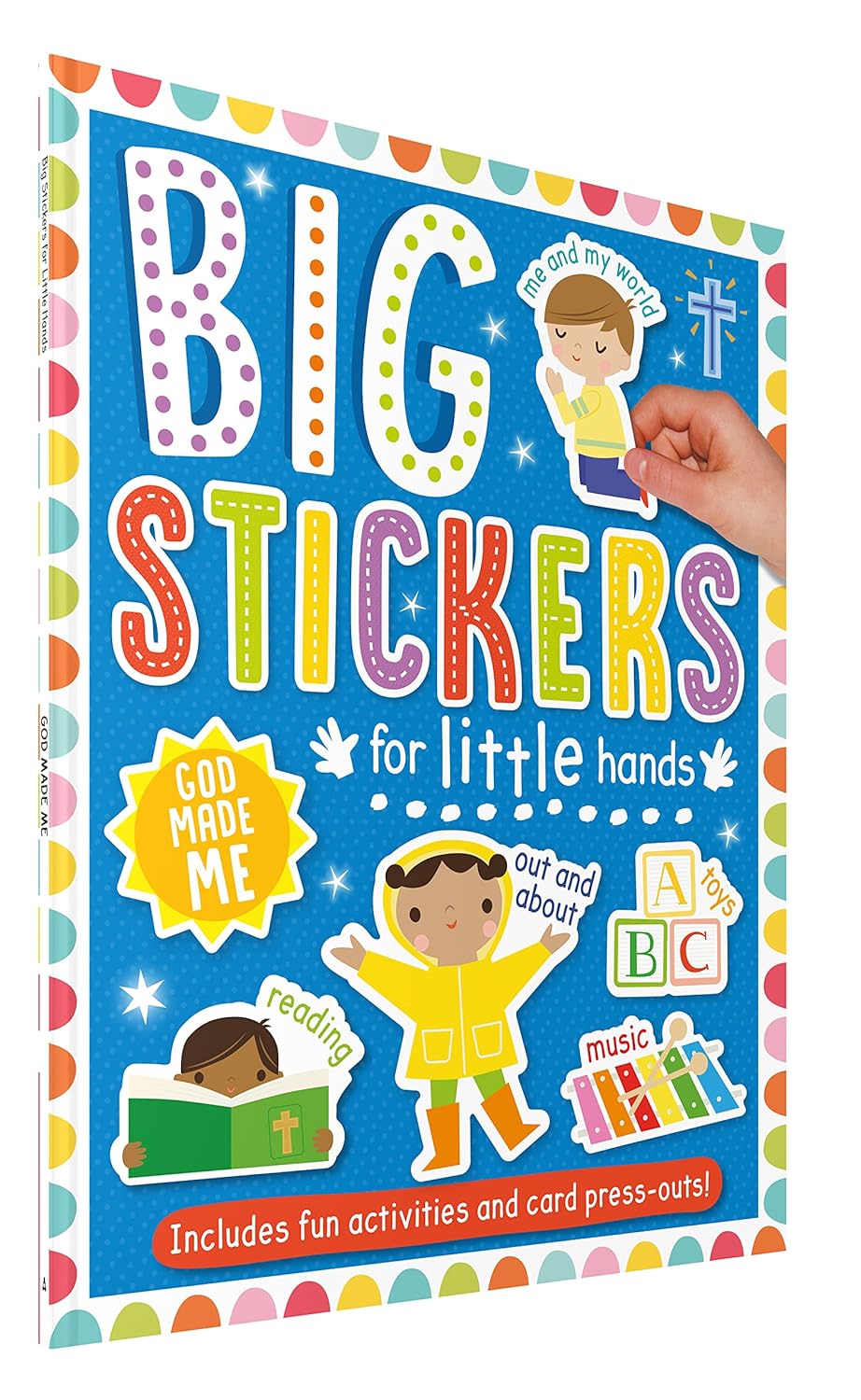Big Stickers for Little Hands: God Made Me