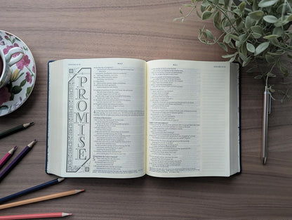 Inspire Bible NLT, Filament Enabled (Hardcover LeatherLike, Navy)