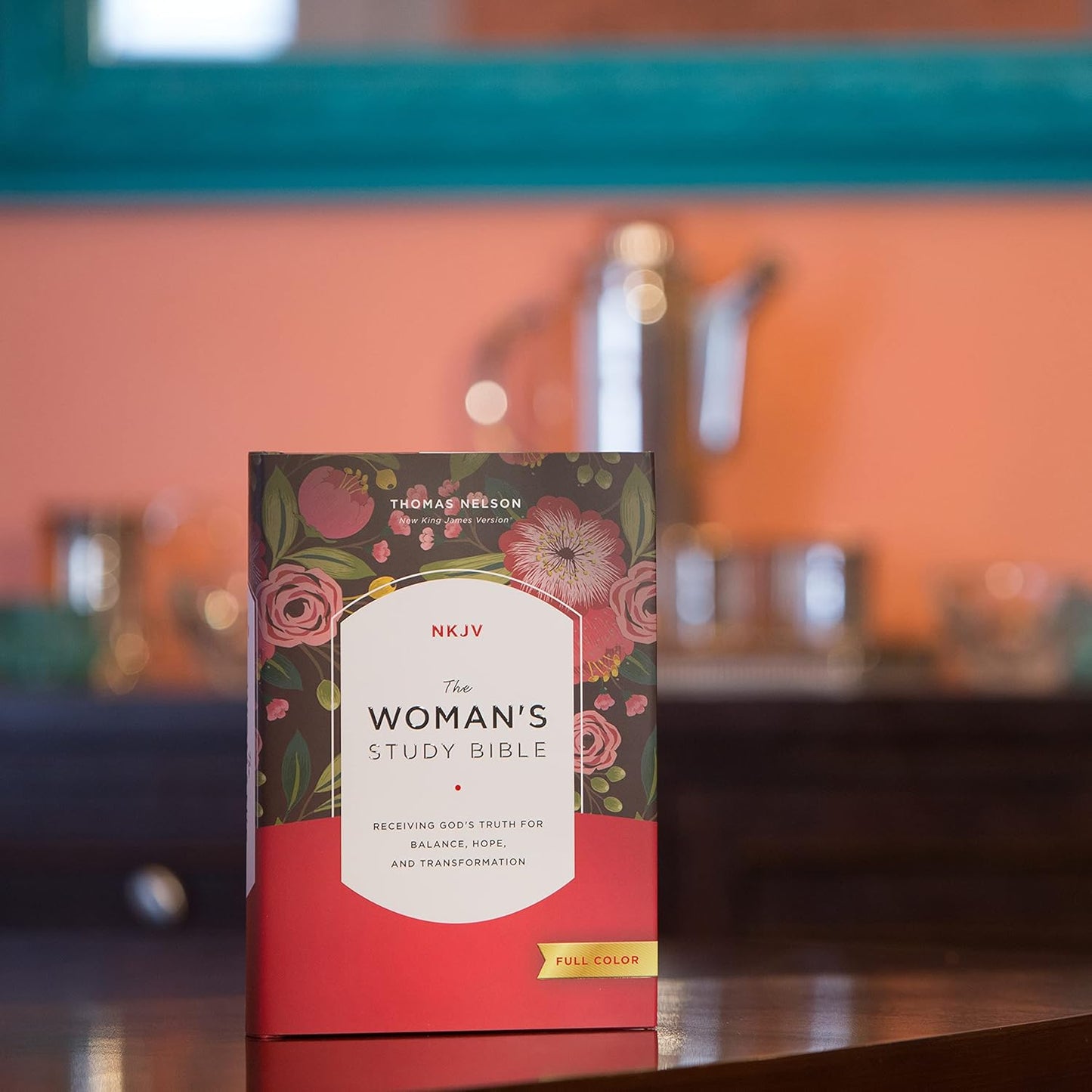 The NKJV, Woman's Study Bible, Hardcover, Red Letter, Full-Color