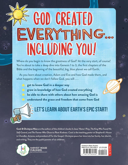 Earth’s Epic Start: A Bible Study About God’s Creation, Our Fall, and His Promise (Genesis 1-3)
