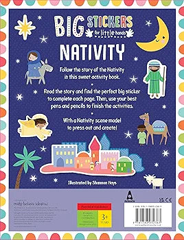 Big Stickers for Little Hands: Nativity