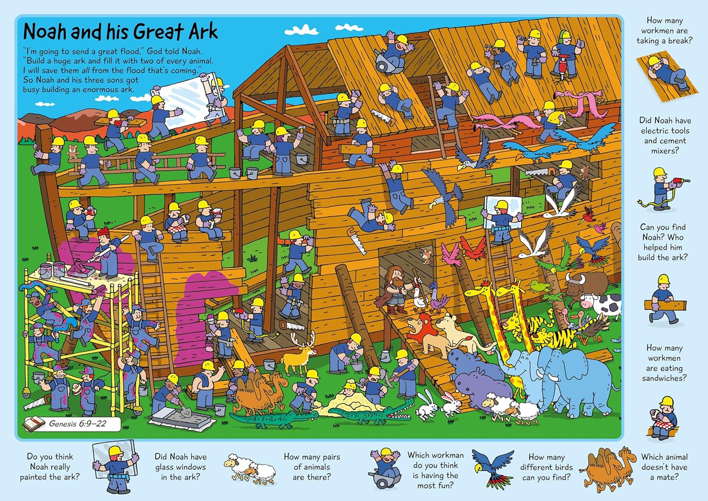 Bible Stories Gone Crazy and More: Seek and find
