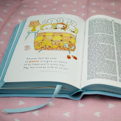 ICB, Really Woolly Holy Bible, Leathersoft, Blue
