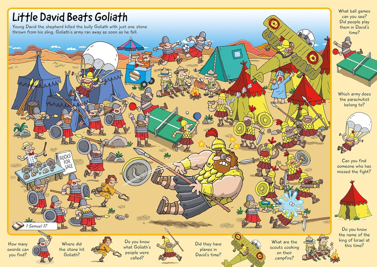 Bible Stories Gone Crazy and More: Seek and find