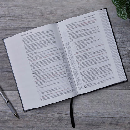 NKJV, Single-Column Reference Bible, Verse-By-Verse