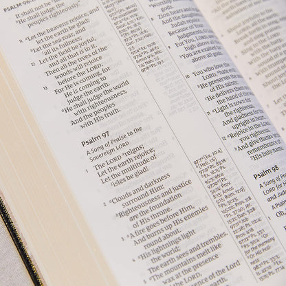 NKJV, Reference Bible, Center-Column Giant Print, Leather-Look, Burgundy, Red Letter Edition