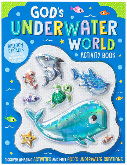 GOD'S UNDERWATER WORLD ACTIVITY BOOk