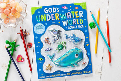 GOD'S UNDERWATER WORLD ACTIVITY BOOk