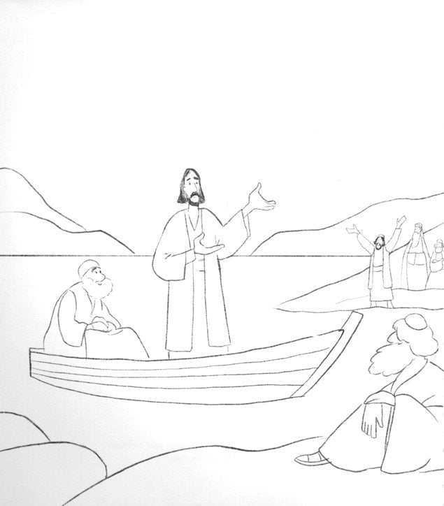 The Parables of Jesus Colouring Book