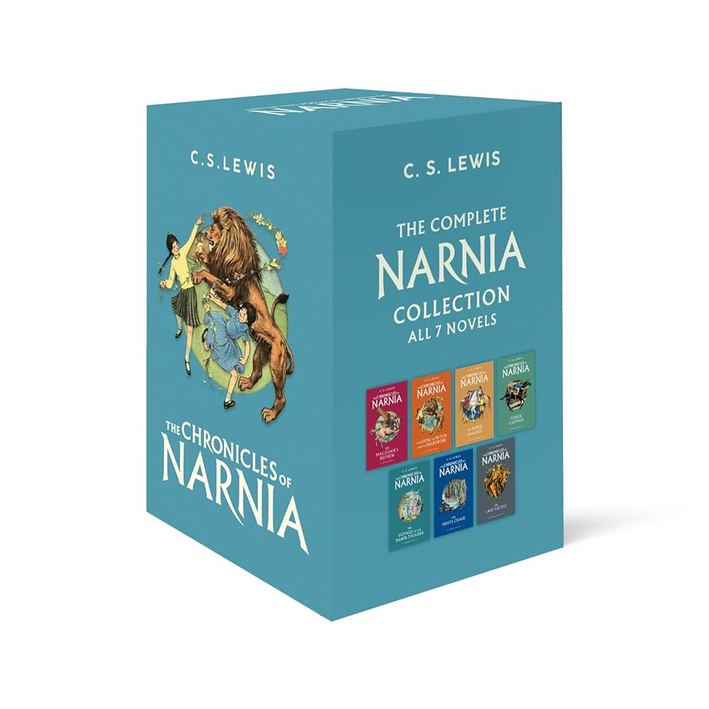 The Chronicles Of Narnia 7-Copy Box Set: The complete collection of seven classic fantasy adventure stories for kids cover image