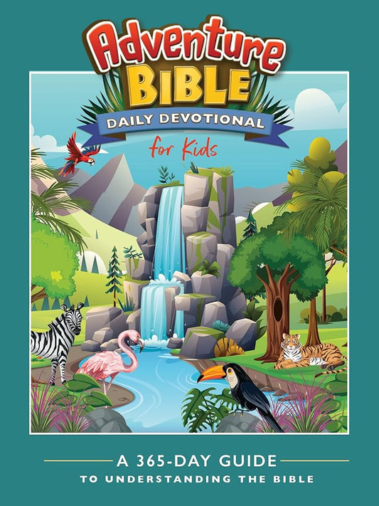 Adventure Bible: Daily Devotional for Kids: A 365-Day Guide to Understanding the Bible cover image
