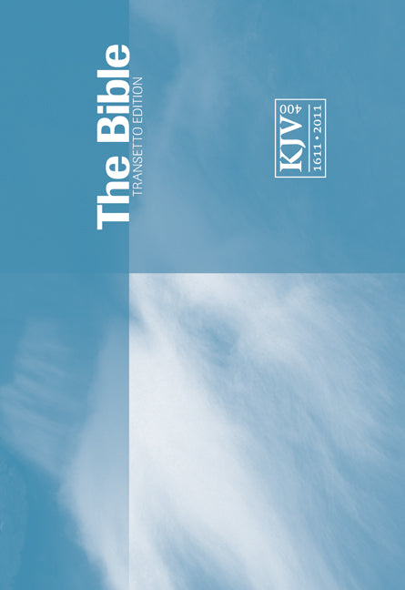 KJV Transetto Text Bible, Blue