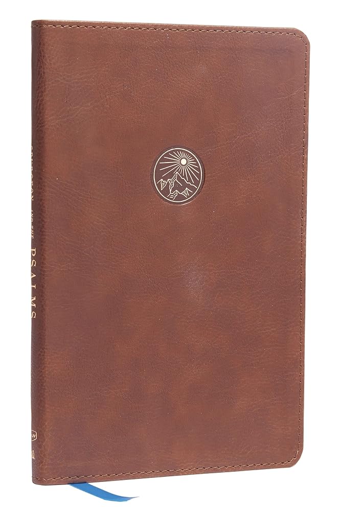 Spurgeon and the Psalms: The Book of Psalms with Devotions from Charles Spurgeon (NKJV, Maclaren Series, Brown Leathersoft, Comfort Print) cover image