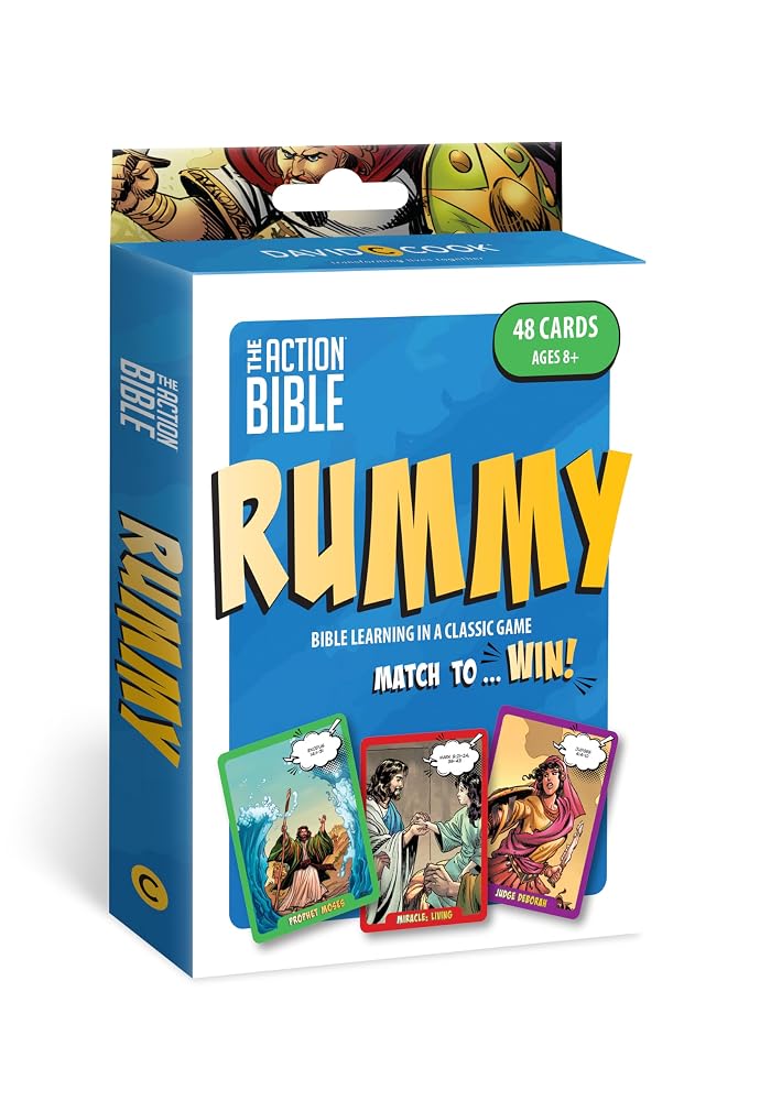 The Action Bible Rummy Game (Action Bible Series) cover image