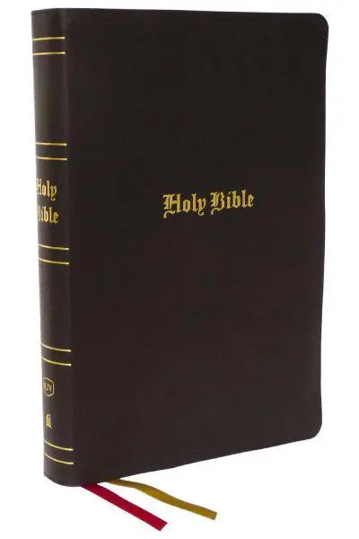 KJV Super Giant Print Reference Bible - Brown Bonded Leather