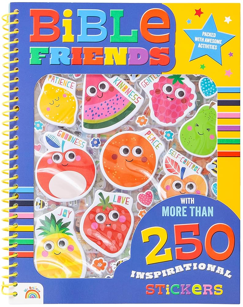 Bible Friends Sticker Activity Book cover image