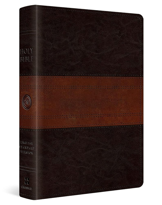 ESV Personal Reference Bible (TruTone, Deep Brown/Tan, Trail Design) cover image