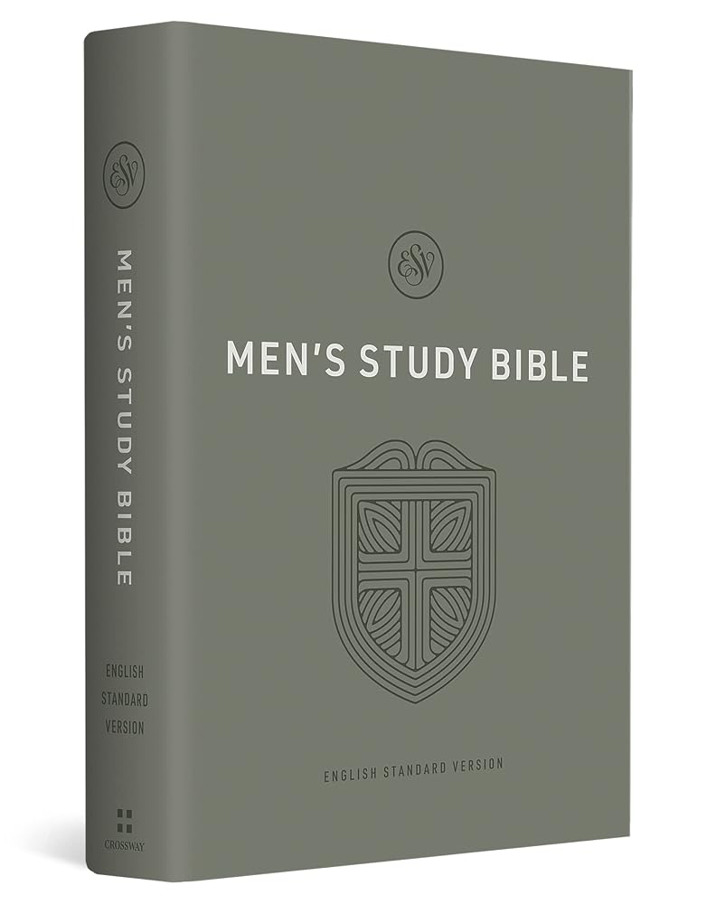 ESV Men's Study Bible (Hardcover): Holy Bible, English Standard Version cover image