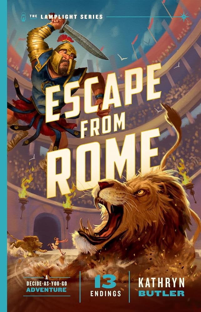 Escape from Rome, Volume 2: A Decide-as-You-Go Adventure (The Lamplight Series Book 2) cover image